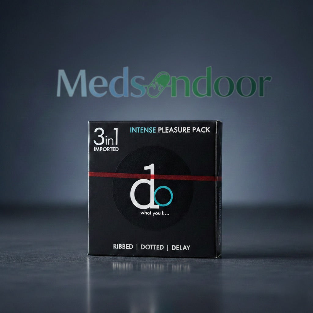 DO 3in1 Condom Pack-Intense Pleasure Pack